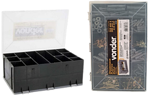 Kit Parafuso Chipboard Maleta Dupla Bucha F / VR  1000 Peças
