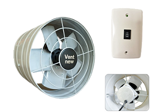 Exaustor Alta Vazão 40cm Vent New vazão 13.680 m³/h 220V