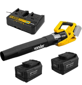 Soprador TURBO ISV 1846B VONDER 18V+18V c/ 2 bat 4Ah DWT
