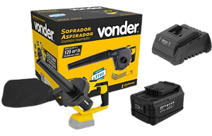 Soprador e Aspirador ISAV 1823 Vonder + Bateria 18V 4Ah DWT