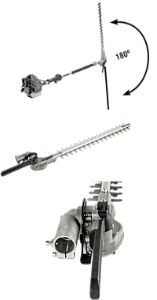 Aparador articulado 180 graus para roçadeiras, VONDER