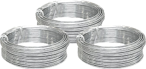 Arame galvanizado comercial BWG 12 2,77 mm VONDER 3 KG