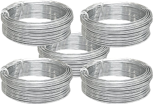 Arame galvanizado comercial BWG 12 2,77 mm VONDER 5 KG