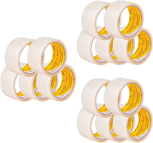 Fita adesiva 48 mm x 50 m, transparente, VONDER 15 unidades