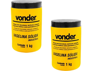 Vaselina sólida industrial VONDER - 2 KG