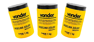 Vaselina sólida industrial VONDER - 3 KG