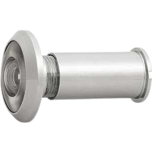 Olho mágico com visor cromado campo de visão 200° VONDER