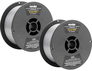 Arame Autoprotegido 0,8 mm Sem Gás p/ Solda Mig 2 kg VONDER