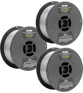 Arame Autoprotegido 0,8 mm Sem Gás p/ Solda Mig 3 kg VONDER