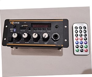 Mixer XMA 100 Bluetooth Controle de Ganho