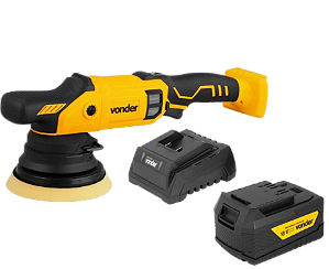 Politriz roto-orbital Brushless IPRV 1855 VONDER + 1 Bat 2Ah