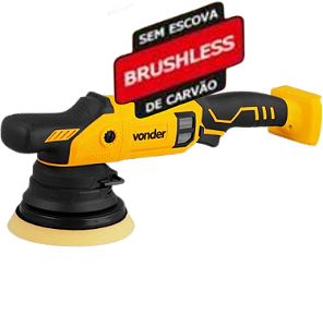 Politriz roto-orbital Brushless IPRV 1855 VONDER + 1 Bat 4Ah