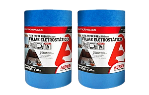 Filme Eletrostático Fita Crepe Premium 90cm x 20m Adere 2pçs