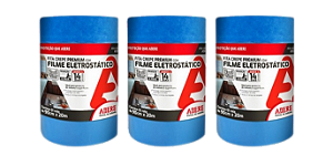 Filme Eletrostático Fita Crepe Premium 90cm x 20m Adere 3pçs