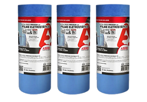 Filme Eletrostático Fita Crepe Premium 1,5m x 20m Adere 3 pç