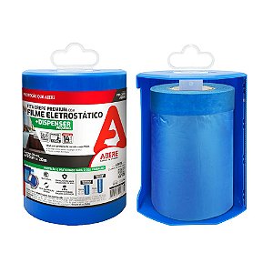 Filme Eletrostático c/ Dispenser e Fita + Refil 90cm x 20m