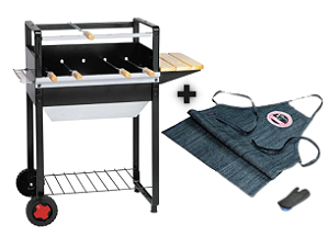 Churrasqueira Giragrill Garden G 2200 F Espeto Multiponto