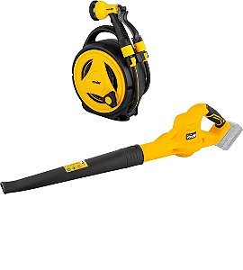 Soprador de folhas ISV1834 s/ Bateria +Enrolador Mang VONDER