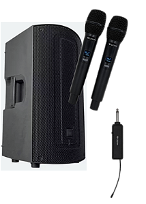 Caixa de Som JBL Max 12 Ativa Bluetooth + 2 Mic Sem Fio