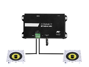 Amplificador AAT CONNECT BT HDMI ARC + 2 Cxs JBL CI PLUS 6S