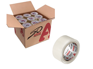 Fita Crepe para Uso Geral Bege Adere 423 48MM x 50M - 36 pçs