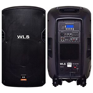 Caixa ACústica  WLS S12  Ativa com Bluetooth