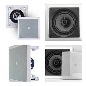 Caixa de Som JBL Gesso  Coaxial 6CO1Q ( kit com 4 caixas)