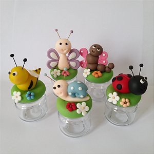 10 Potinhos lembrancinhas meu jardim encantado
