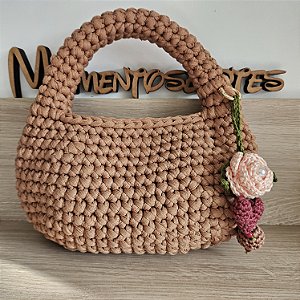 Bolsa de croche mini bag