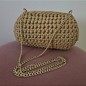 Bolsa de crochê clucth