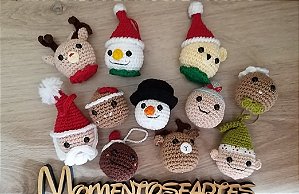 10 Lembrancinhas natalinas amigurumi