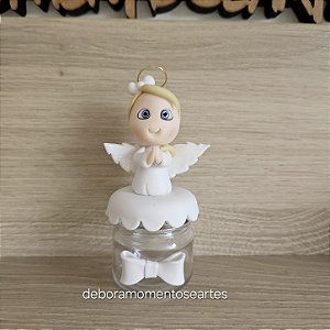 10 Potinhos Lembrancinhas batizado ou nascimentoa