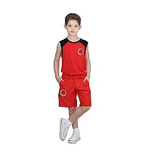 Bermuda Cargo Masculina Fundamental Uniforme Maple Bear