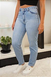 Calça jeans mom cigarrete clara 29842 Revanche