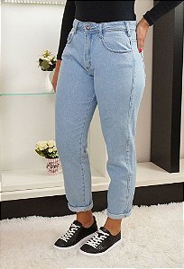 Calça Jeans Mom Clara 01731 Alcance