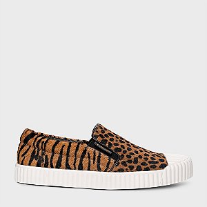 Tênis Kicks Slip On Animal Print 344003 Carrano