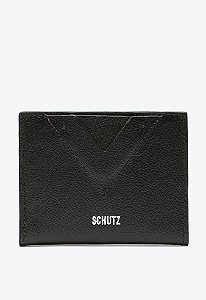 PORTA CARTÕES ELLIE COURO PRETO S 46058 0111 0006 SCHUTZ