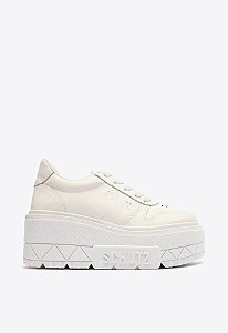 TÊNIS PLATAFORMA COURO BRANCO S 21547 0002 0001 SCHUTZ