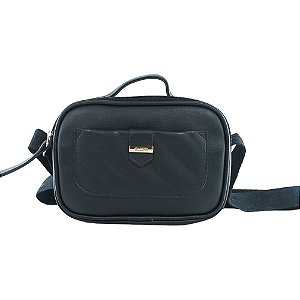 BOLSA CROSSBODY PRETA PEQUENA C 50001 0075 0001 ANACAPRI