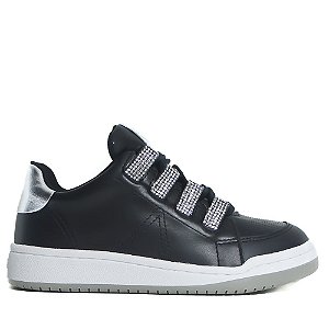 TENIS SNEAKER PRETO BRILHO S 20672 0045 0002 SCHUTZ