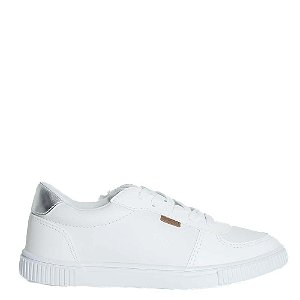 TÊNIS BRANCO E PRATA SLIM C 30341 0005 0012 ANACAPRI