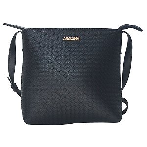 BOLSA TRAMADA PRETA C 50012 1721 0001 ANACAPRI