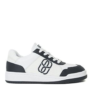 TÊNIS BRANCO E PRETO LOGO S 20672 0050 0002 SCHUTZ