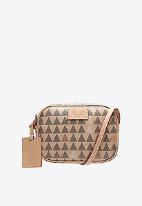 BOLSA TIRACOLO KATE NEW TRIANGLE BEGE S 50015 0515 0024 SCHUTZ