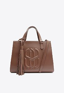 BOLSA MÉDIA TOTE KELLY MARROM S 50015 0640 0021 SCHUTZ