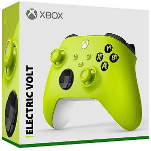 Controle Sem Fio Xbox Electric Volt - Series X, S, One - Verde