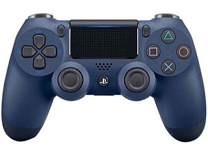 Controle PS4 sem Fio Dualshock 4 Sony Azul Midnight Blue