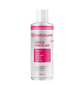 CICATRICURE ÁGUA MICELAR - DEMAQUILANTE 380ML