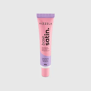 Base Líquida Satin - Cores Claras - Vizzela