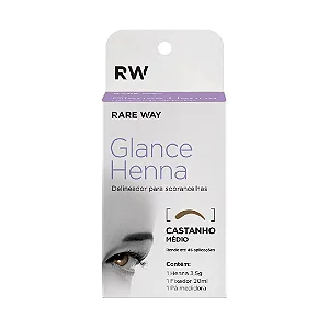 HENNA RARE WAY GLANCE CASTANHO MEDIO 3,5G